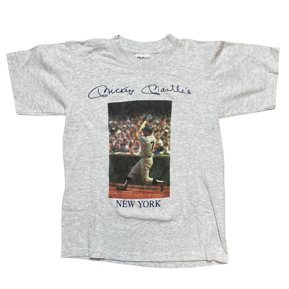 Vintage 90s Mickey Mantle's New York Yankees Tee Shirt